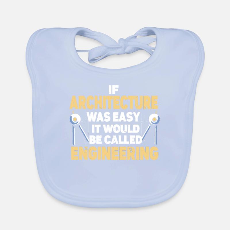 Architect Architecture Organic Baby Bibs