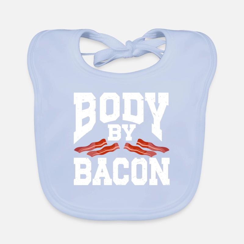 Body By Bacon Organic Baby Bibs