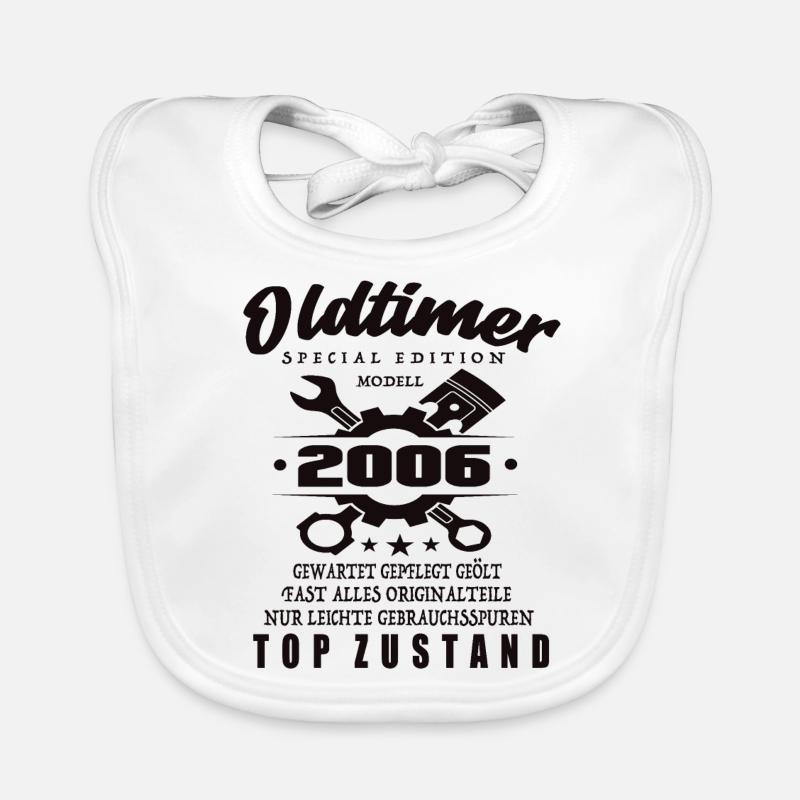 Oldtimer Édition Spéciale Modèle 2006 Anniversaire Bavoir bio Bébé