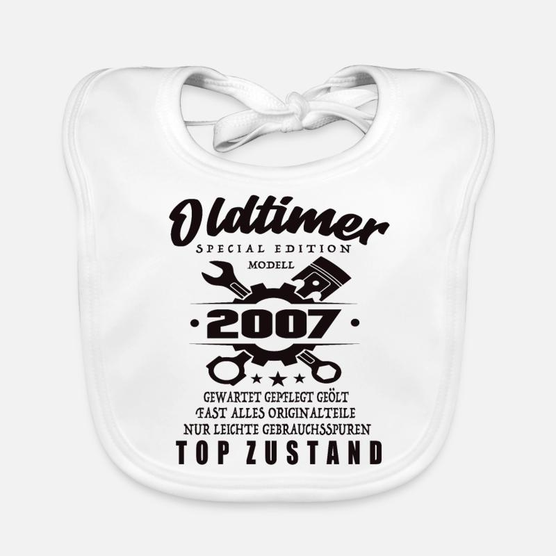 Oldtimer Édition Spéciale Modèle 2007 Anniversaire Bavoir bio Bébé
