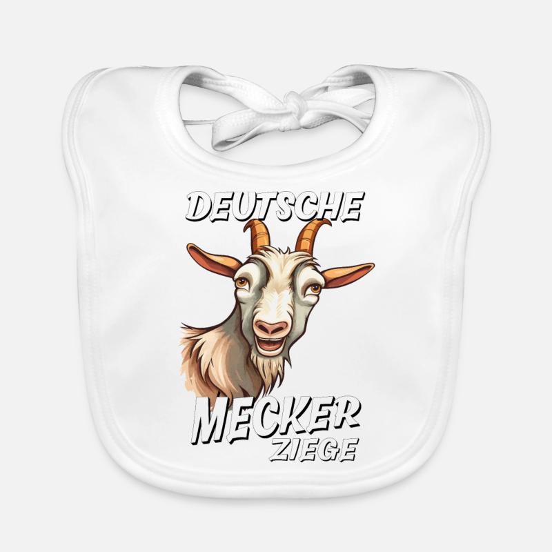 GERMAN GRUMBLING GOAT Organic Baby Bibs