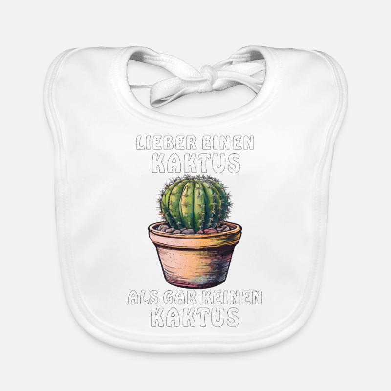 RATHER A CACTUS Organic Baby Bibs