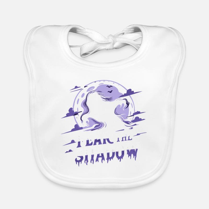 SPOOKY SHADOW Organic Baby Bibs