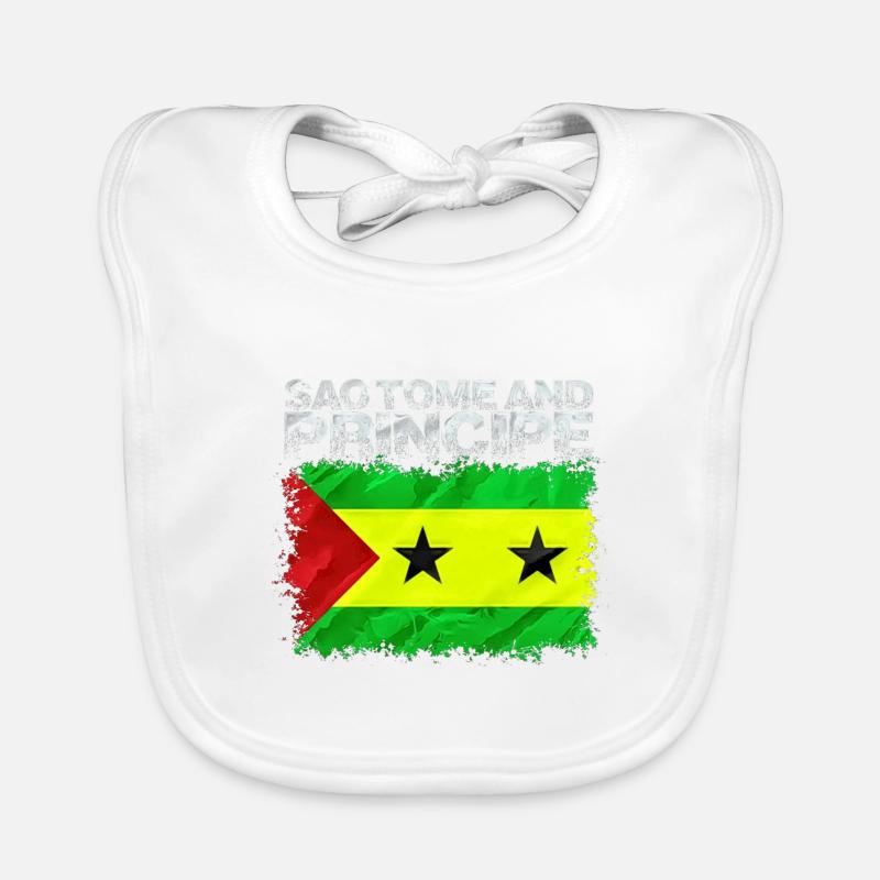 Sao Tome Principe Organic Baby Bibs