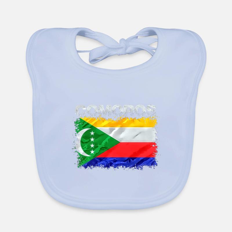 Comores Bavoir bio Bébé
