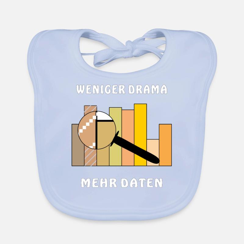 LESS DRAMA, MORE DATA Organic Baby Bibs