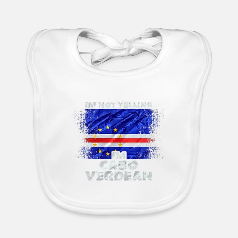 Cap-Vert - Bavoir bio Bébé - blanc