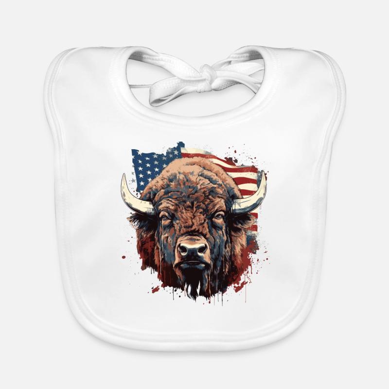 Bison Bavoir bio Bébé