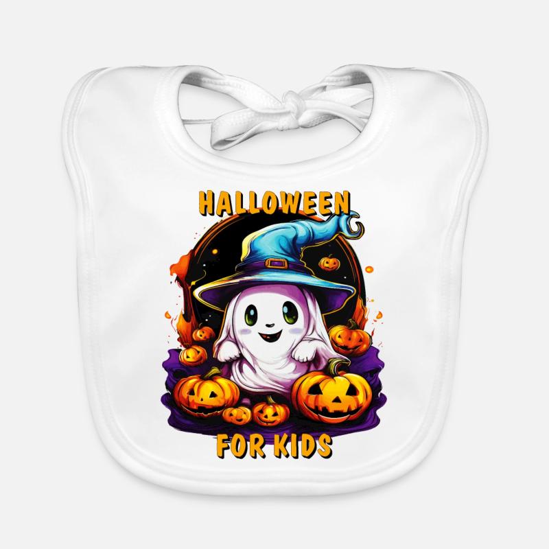 HALLOWEEN POUR LES ENFANTS Bavoir bio Bébé