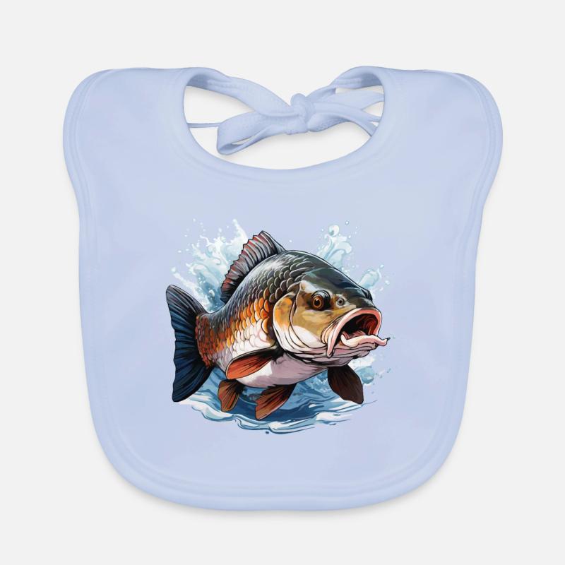 KARPFEN Baby Bio-Lätzchen