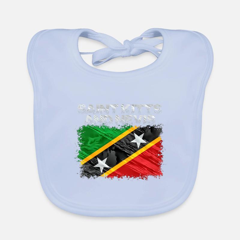 Saint-Kitts-et-Nevis Bavoir bio Bébé