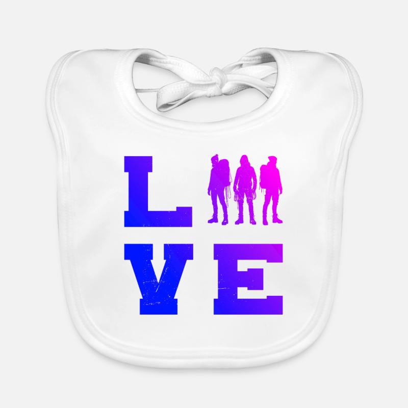 Escalade Bloc Grimpeuse Grimpeuse Bavoir bio Bébé