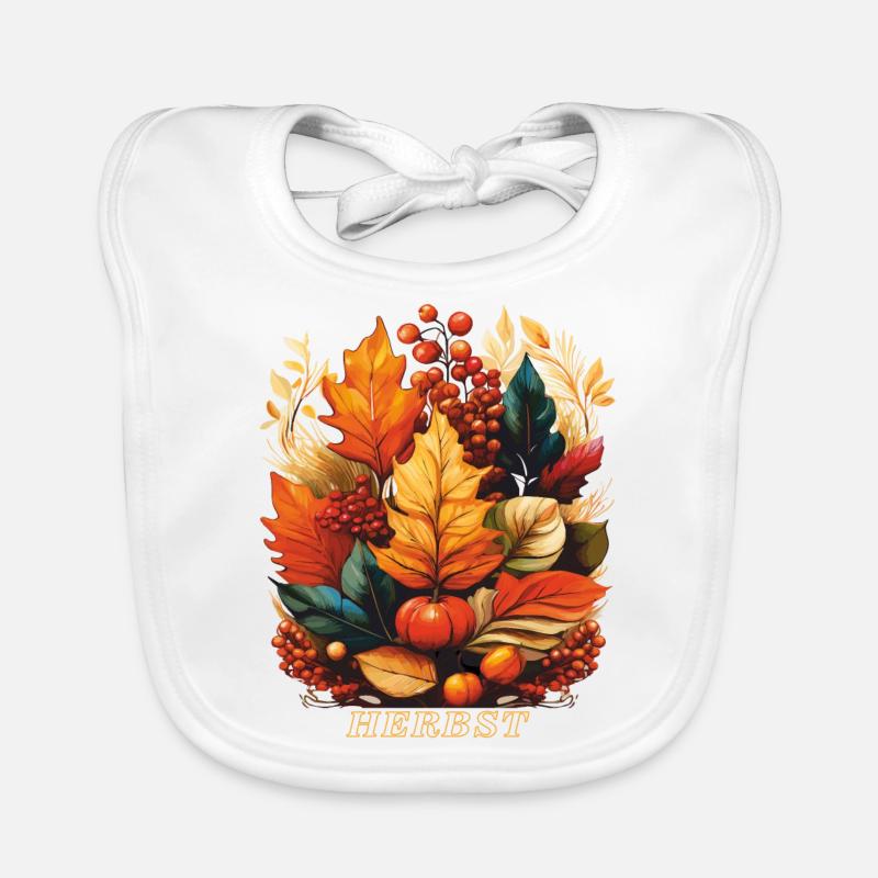 AUTUMN Organic Baby Bibs