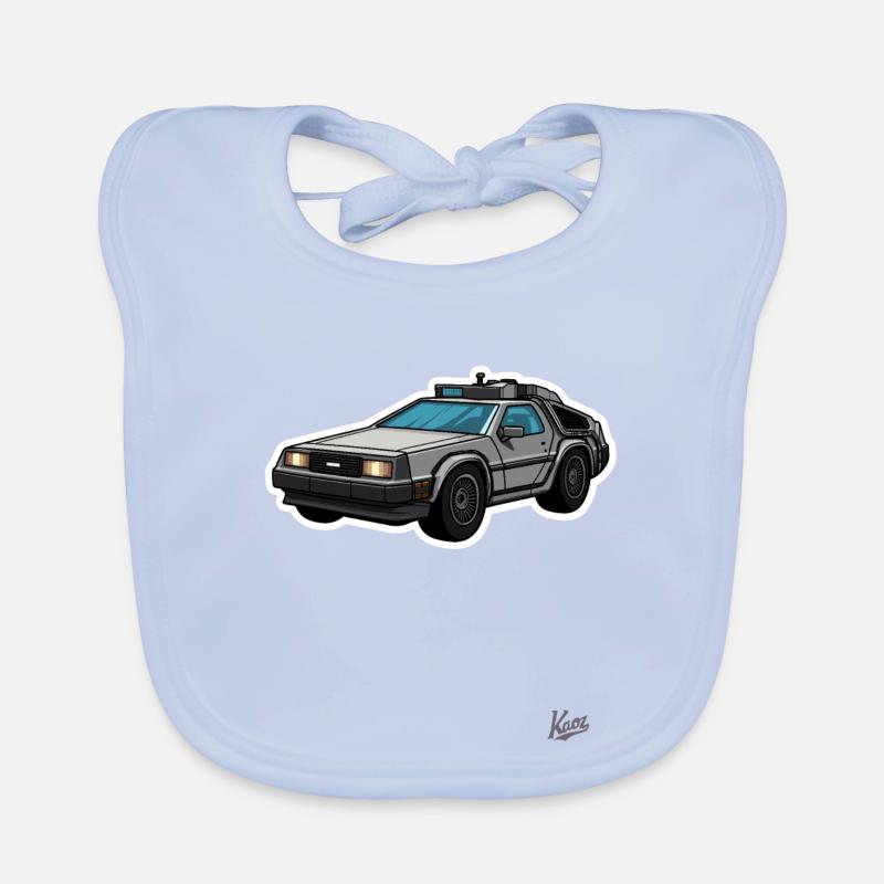 Lorean De, The Future Is Back Organic Baby Bibs