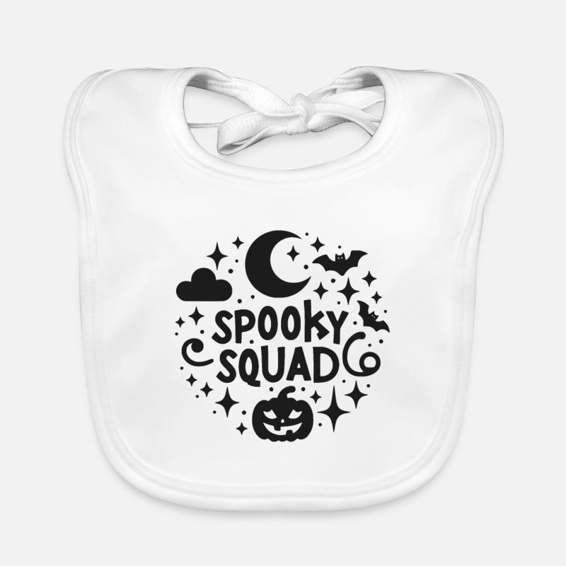 Spooky Squad Organic Baby Bibs