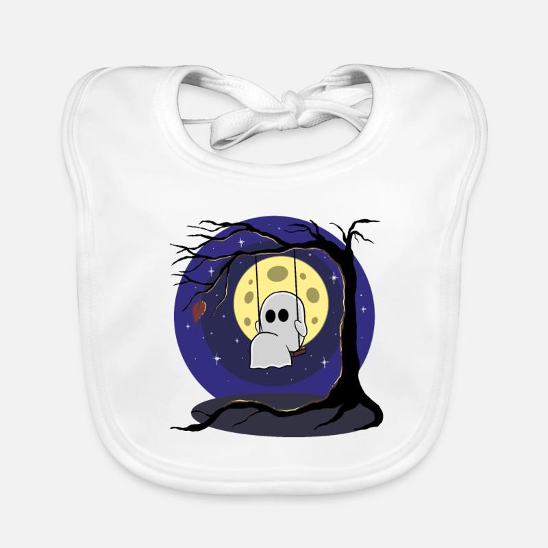 Ghost swing Organic Baby Bibs
