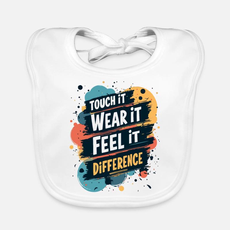 SENTEZ LA DIFFÉRENCE Bavoir bio Bébé