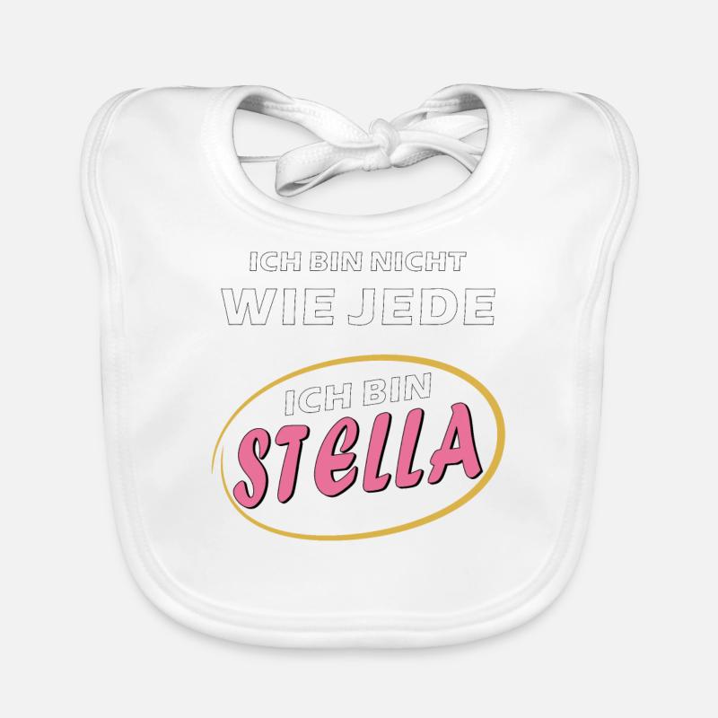 JE M’APPELLE STELLA Bavoir bio Bébé
