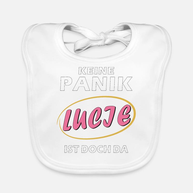 DON'T PANIC LUCIE Organic Baby Bibs