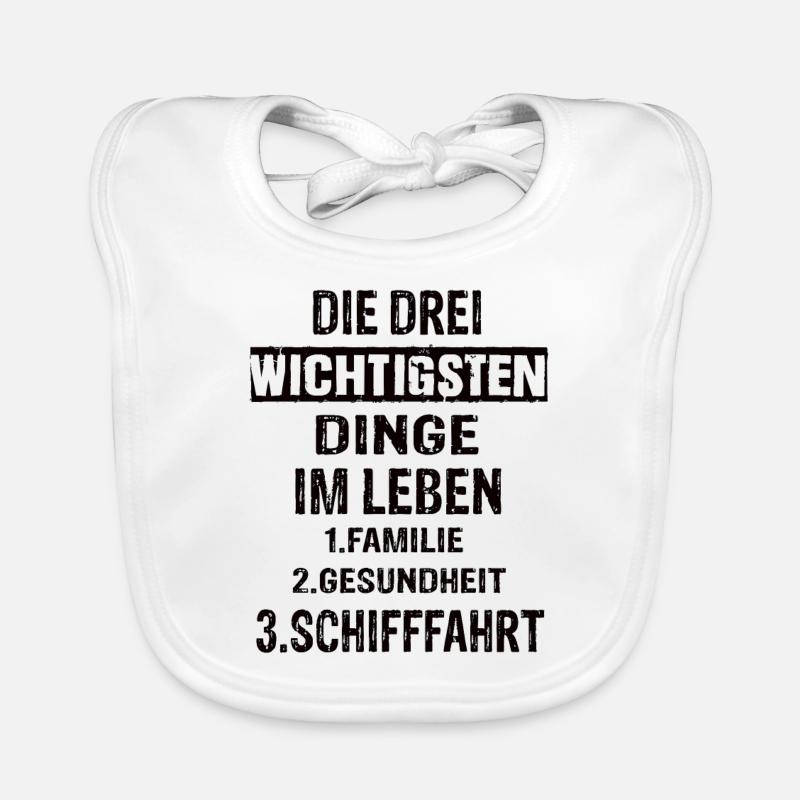 Schifffahrt Baby Bio-Lätzchen