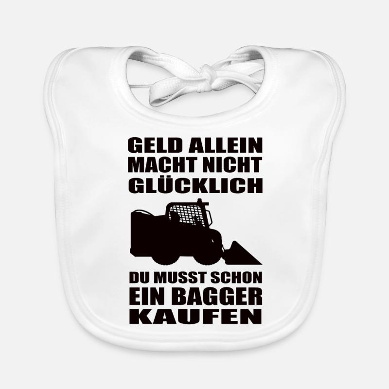 Landschaftsbauer Baby Bio-Lätzchen