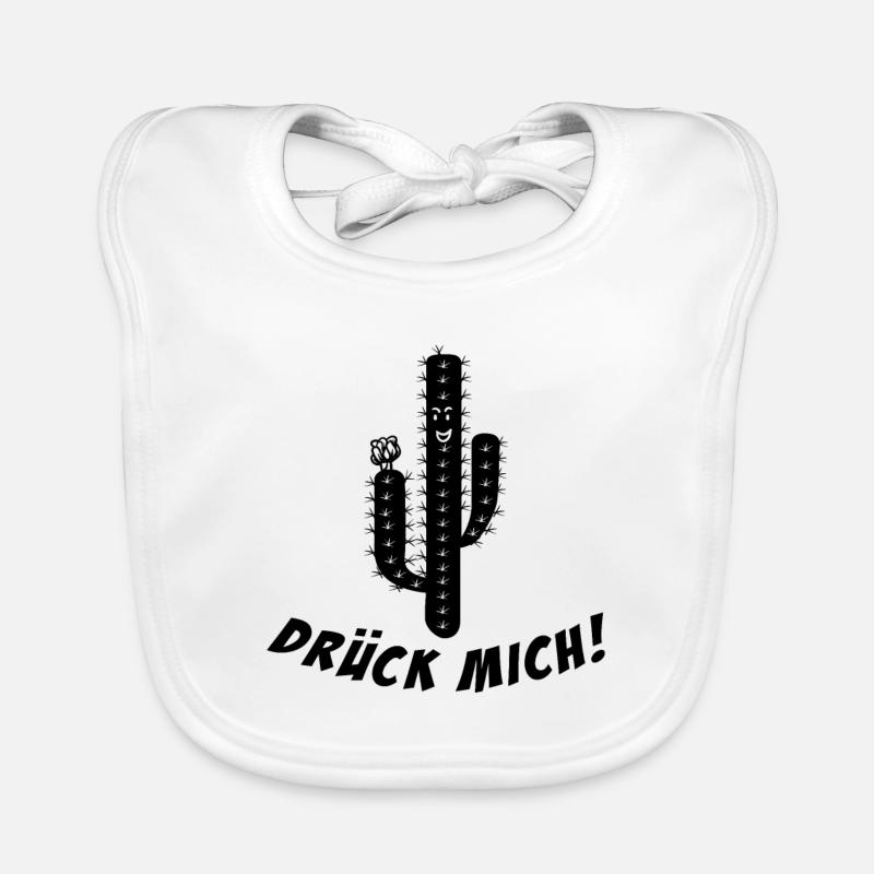Squeeze Me Funny Dire Cactus Bavoir bio Bébé