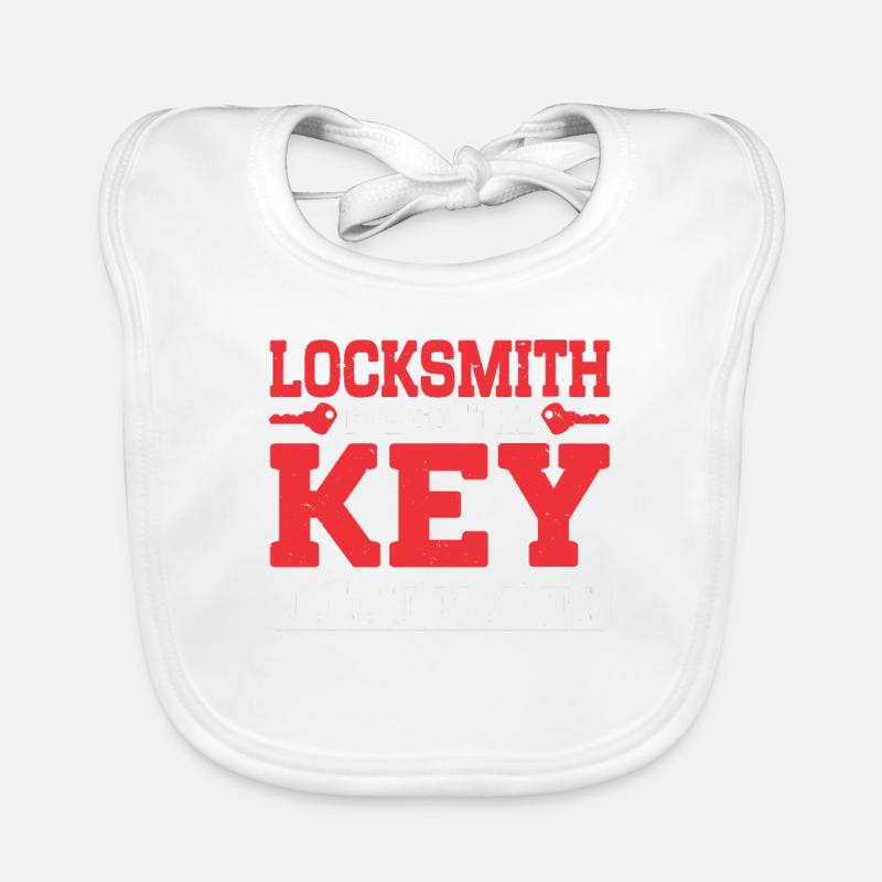 Locksmith Lockpicking Lockpicker Baby Bio-Lätzchen