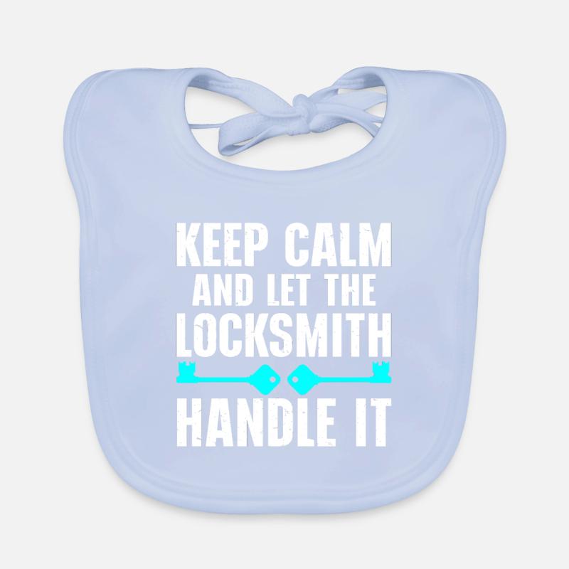 Locksmith Lockpicking Lockpicker Baby Bio-Lätzchen