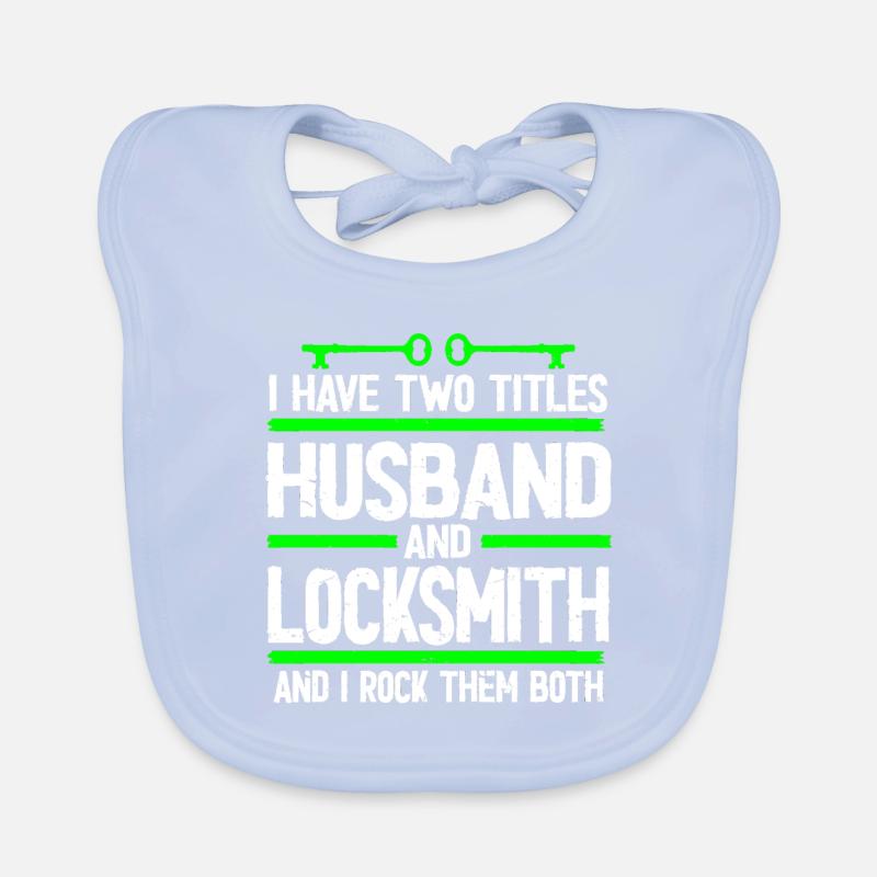 Locksmith Lockpicking Lockpicker Baby Bio-Lätzchen