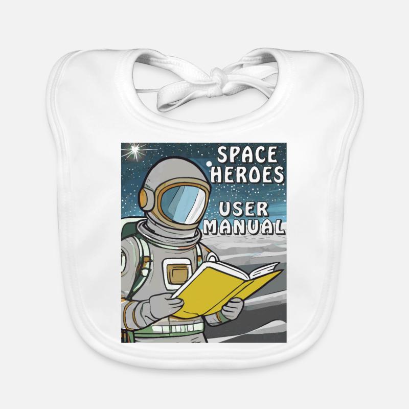 LIVRE D’ASTRONAUTE SPACE HERO MANUEL D’UTILISATION Bavoir bio Bébé