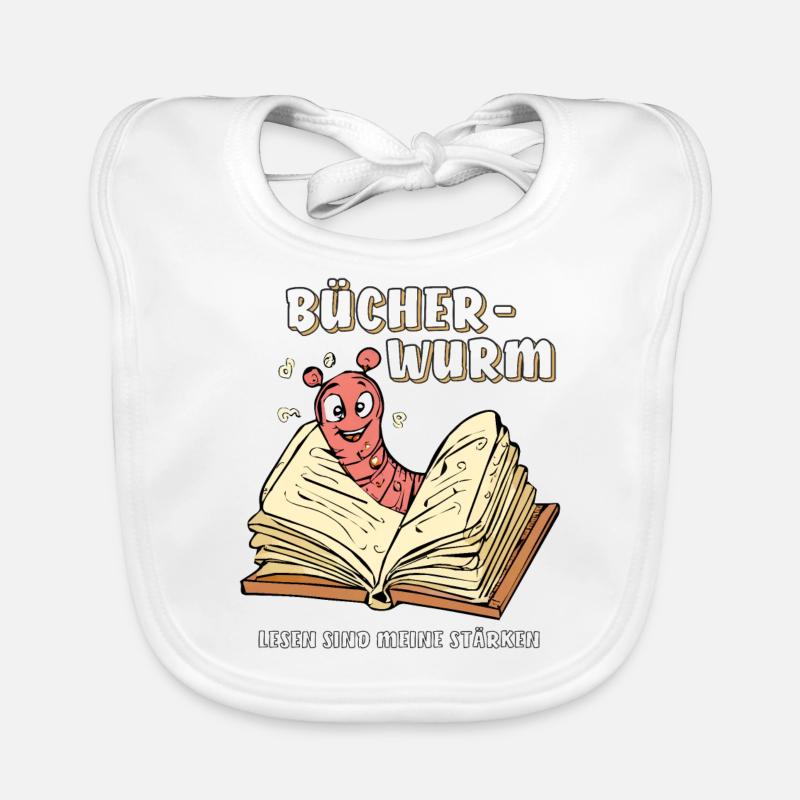 RAT DE BIBLIOTHÈQUE RAT DE BIBLIOTHÈQUE LECTURE RENFORCER Bavoir bio Bébé