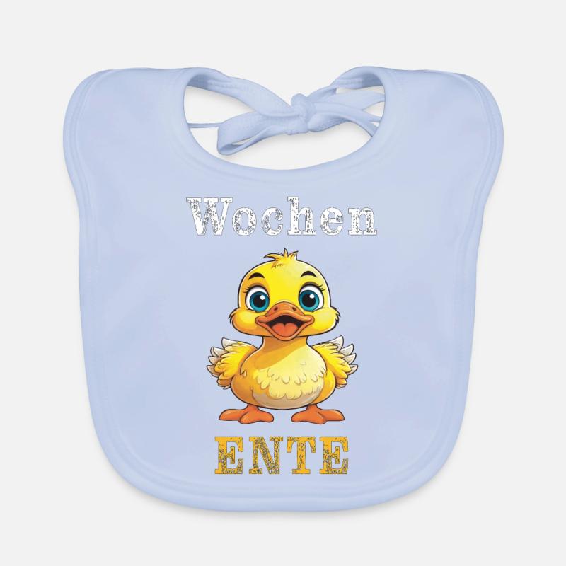 Weeks Duck Organic Baby Bibs