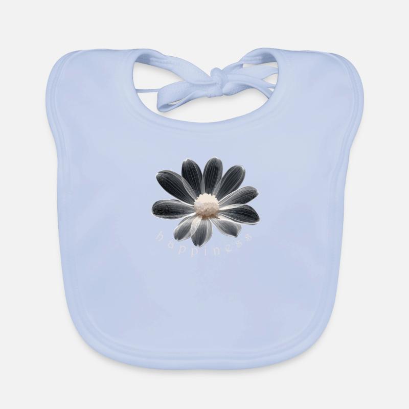 Glücksblume Fleur de bonheur Bavoir bio Bébé