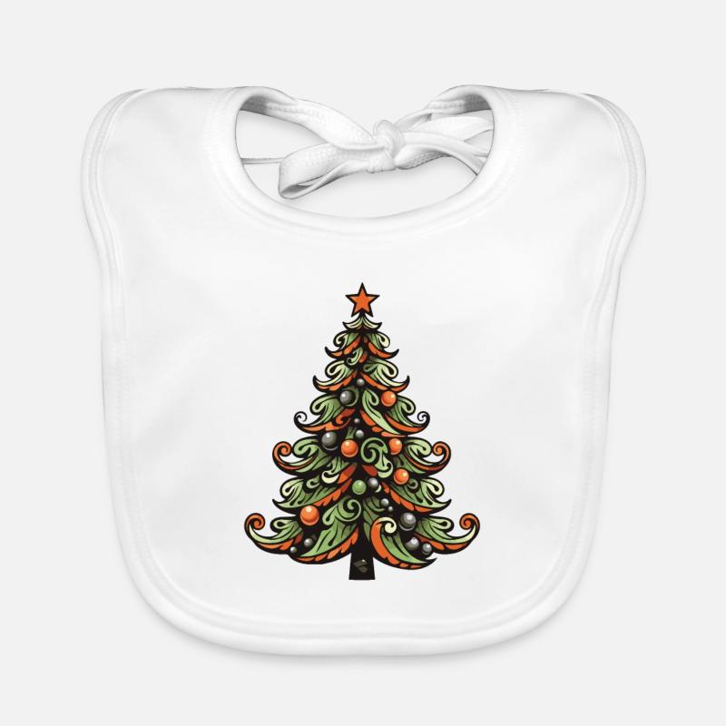 Arbre de Noël Bavoir bio Bébé