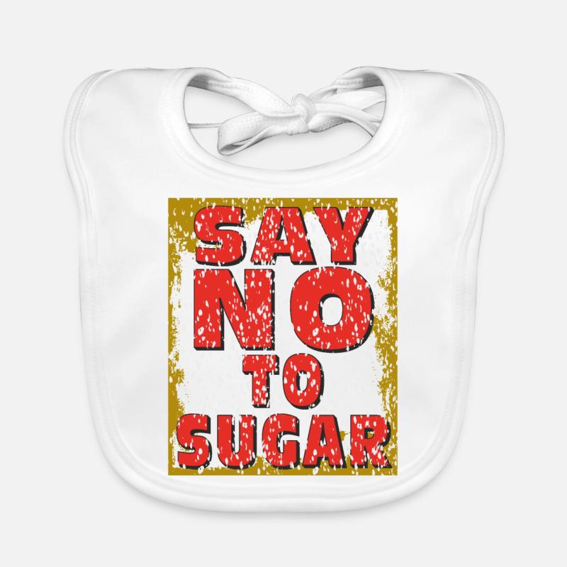 ZUCKER SAY NO TO SUGAR Organic Baby Bibs
