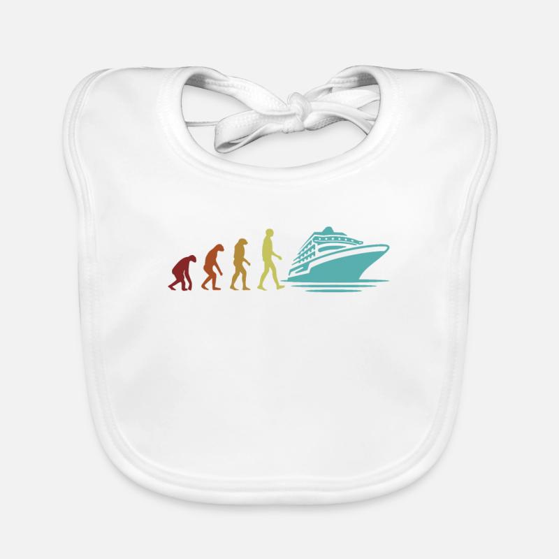 Kreuzfahrt Urlaub Evolution Kreuzfahrt Schiff Kreuzfahrt Baby Bio-Lätzchen