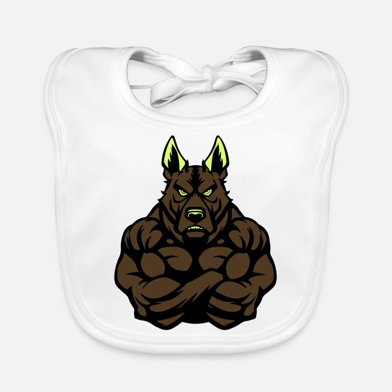 Dog Strong Organic Baby Bibs