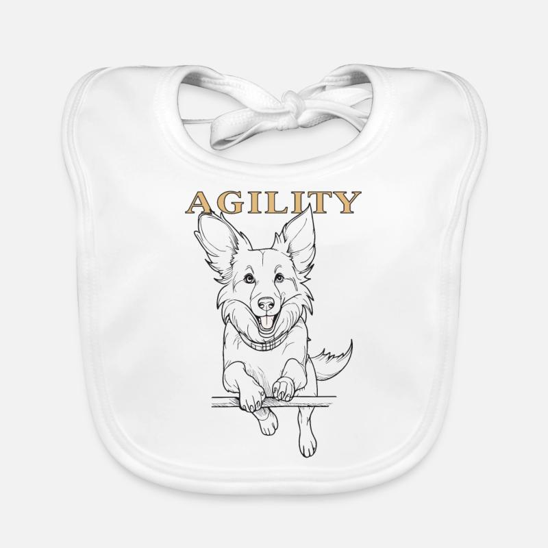 HUND AGILITY Baby Bio-Lätzchen
