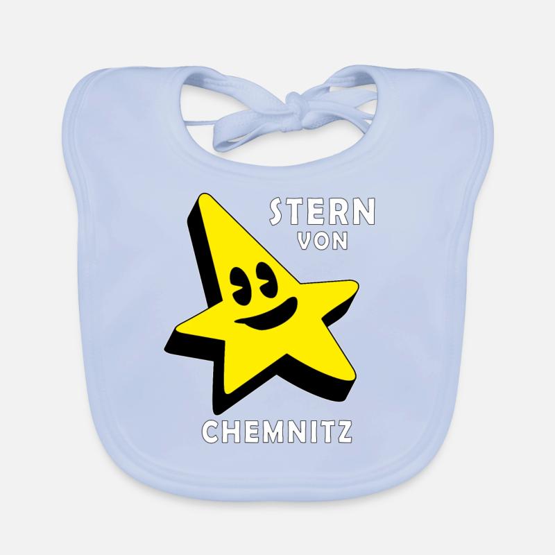 STAR DE CHEMNITZ Bavoir bio Bébé
