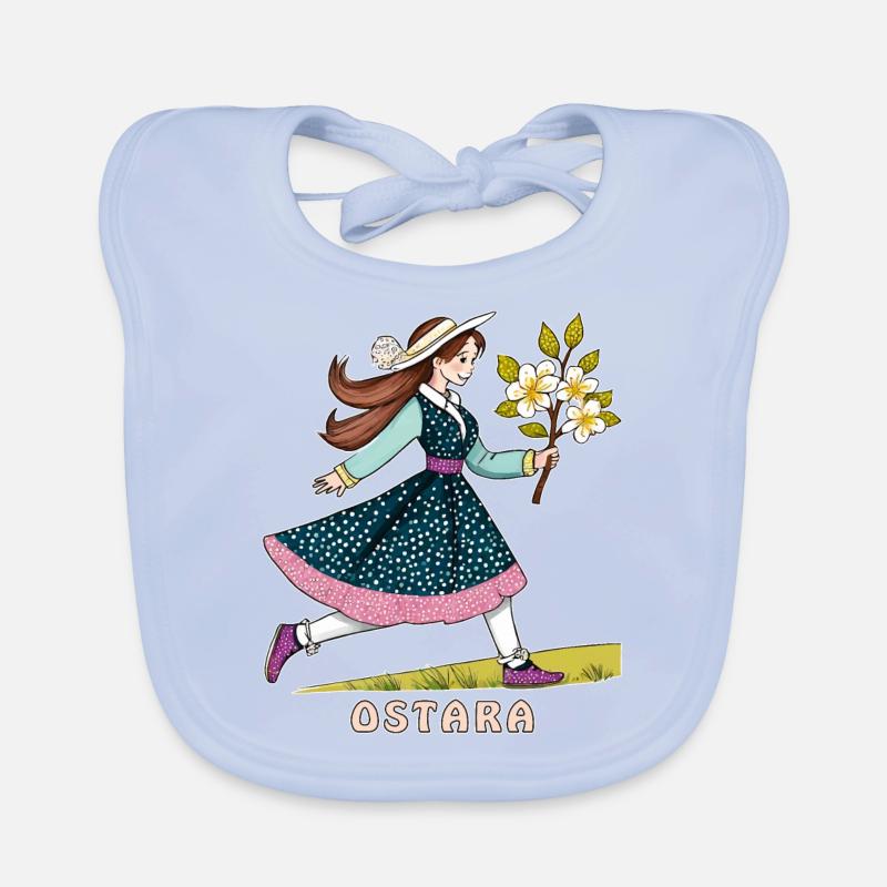 CHILD OSTARA Organic Baby Bibs