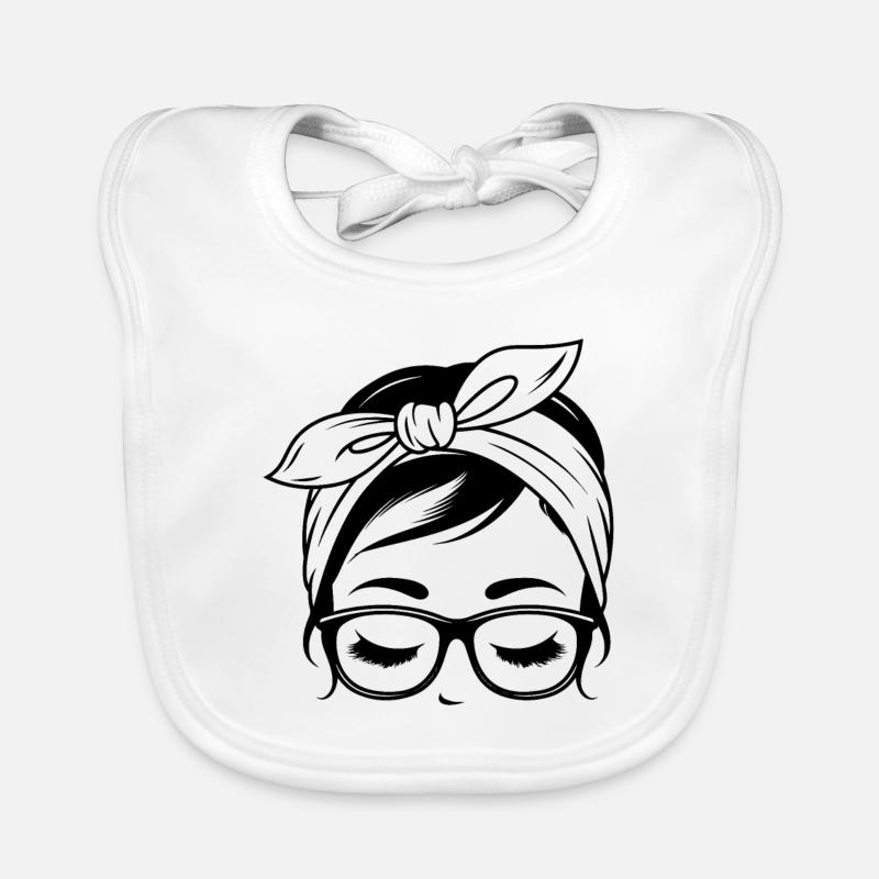 SÜSSES MÄDCHEN Baby Bio-Lätzchen