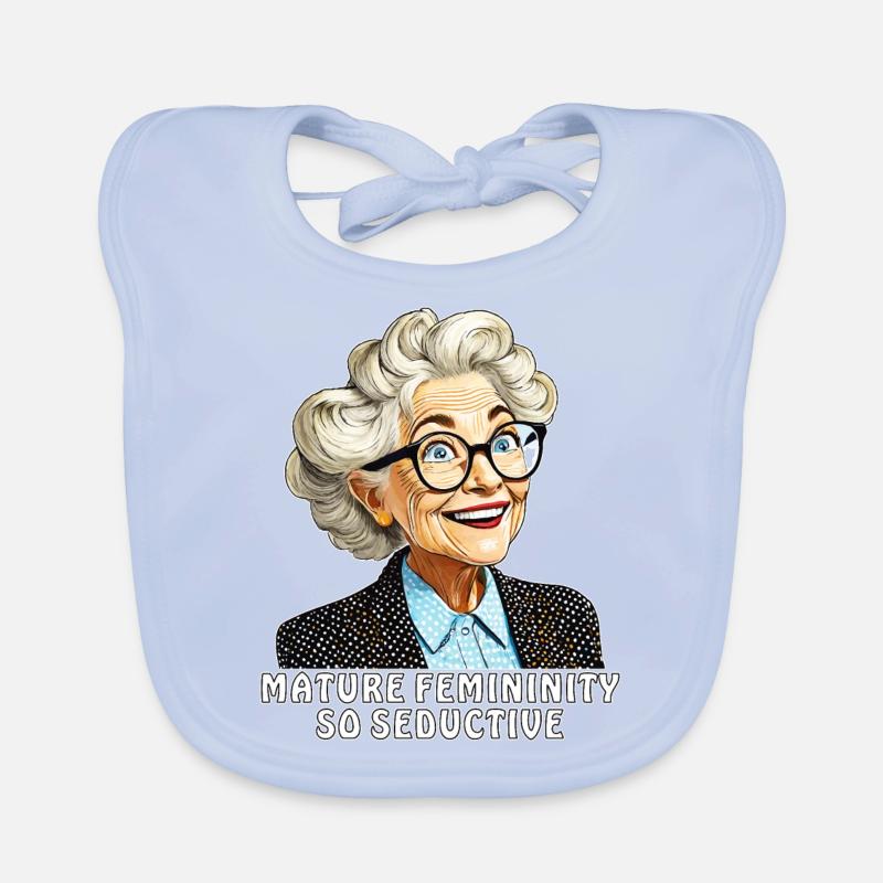 MATURE FEMININITY, SO SEDUCTIVE Baby Bio-Lätzchen