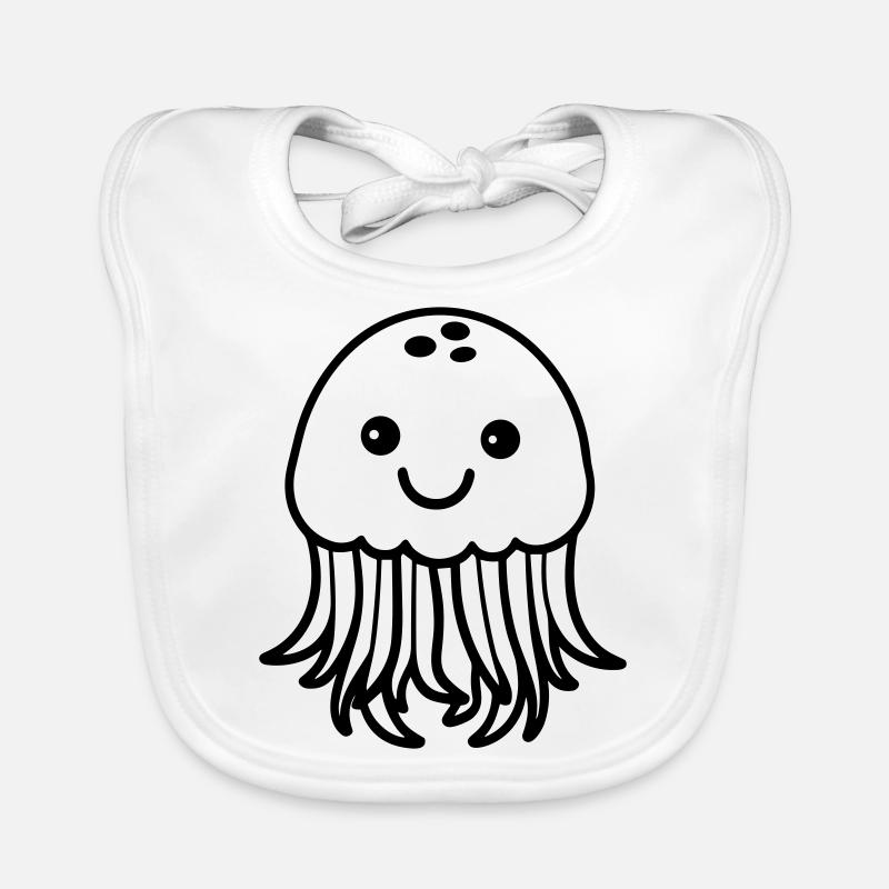 Jellyfish Organic Baby Bibs