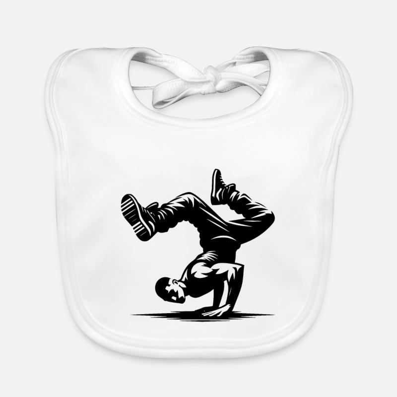 Breakdance Hagesmække af økologisk bomuld