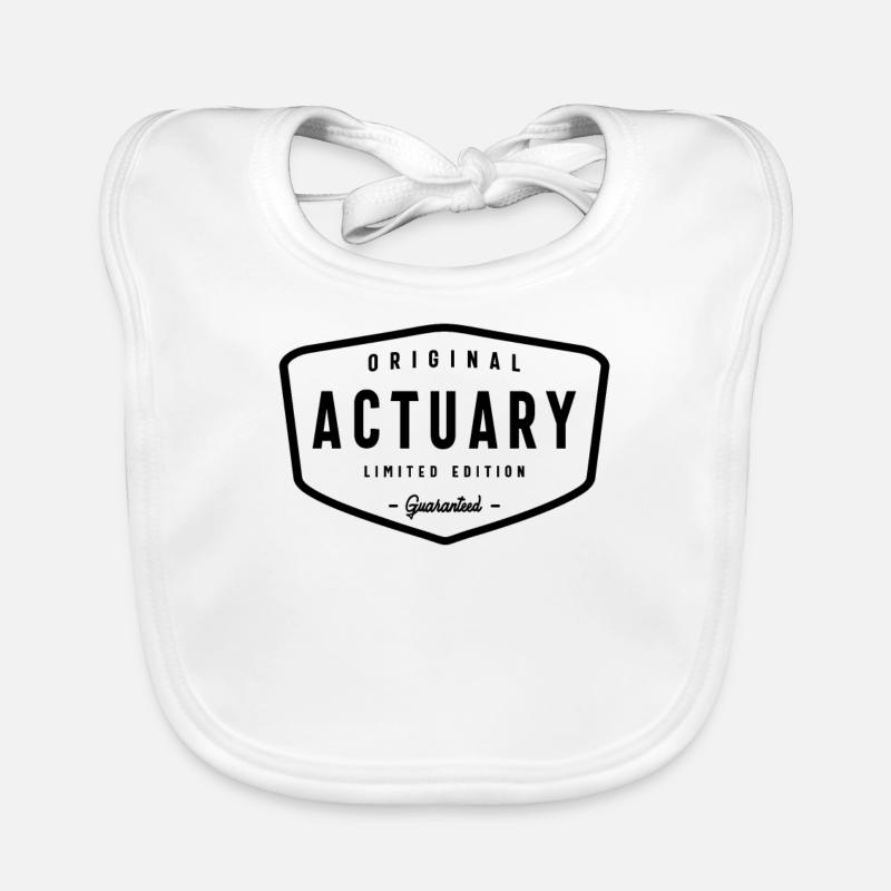 Timeless Style for Actuaries Organic Baby Bibs