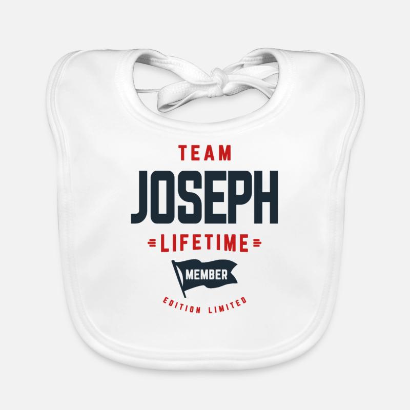 Membre à vie de l’équipe Joseph Prénom amusant Joseph Bavoir bio Bébé