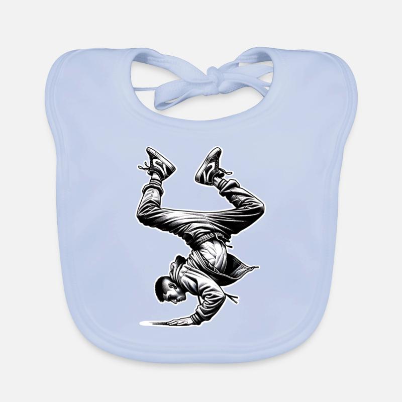 Breakdance Hagesmække af økologisk bomuld