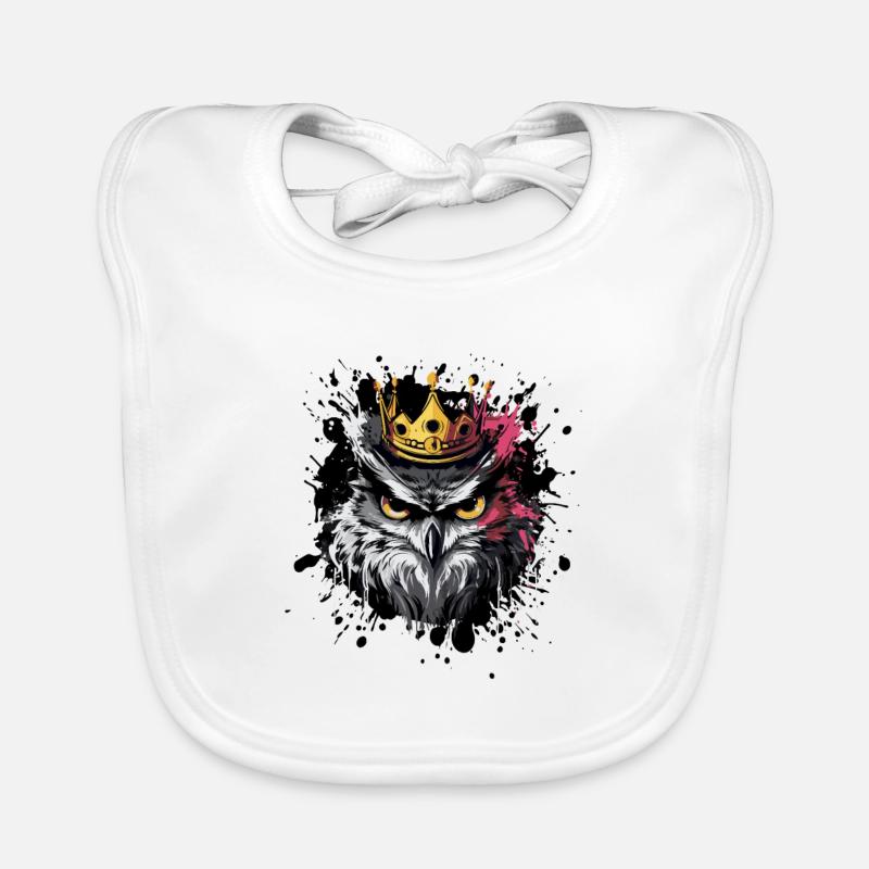 Owl Animal Organic Baby Bibs