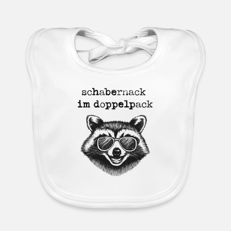 Schabernack im Doppelpack Baby Bio-Lätzchen