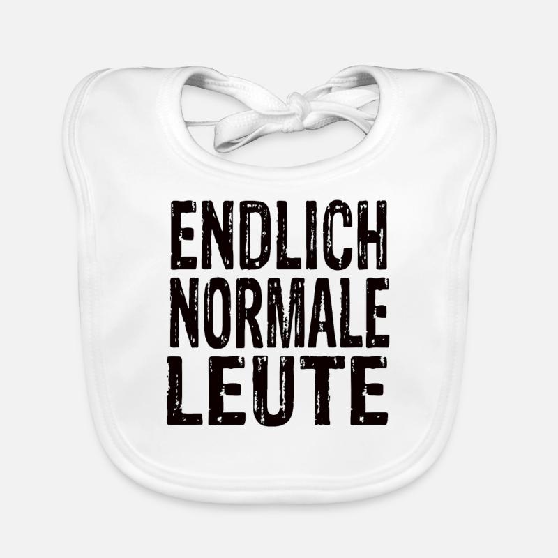 Finally normal people Organic Baby Bibs